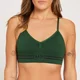MP Seamless női bralette melltartó - Sötétzöld