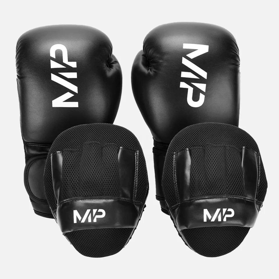 MP Boxkesztyű és Pontkesztyű szett - Fekete - 8oz kép 1