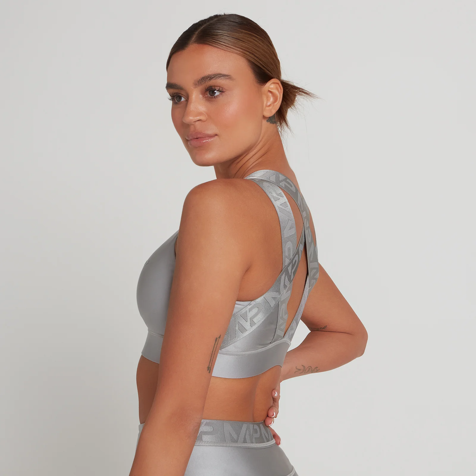 Limited Edition MP Női Engage Sportmelltartó - Viharszürke - XXS kép 1