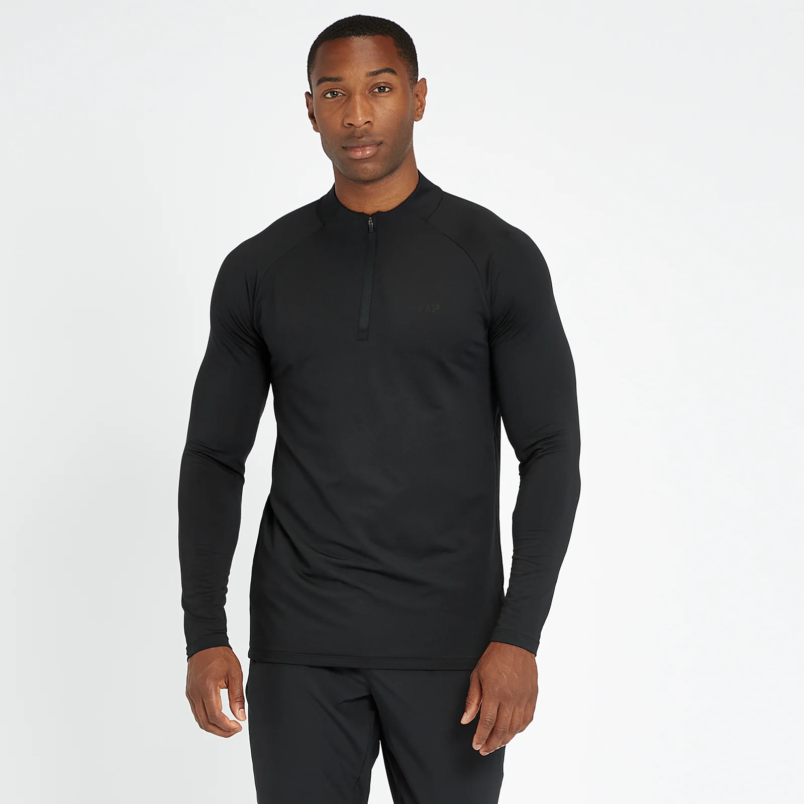 MP Férfi Training Ultra 1/4 Zip Top - Fekete - XXS kép 1