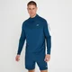 MP Férfi Tempo 1/4 Zip Felső – Intenzív kék