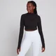 MP Női Power Ultra Cropped 1/4 Zip Top - Fekete