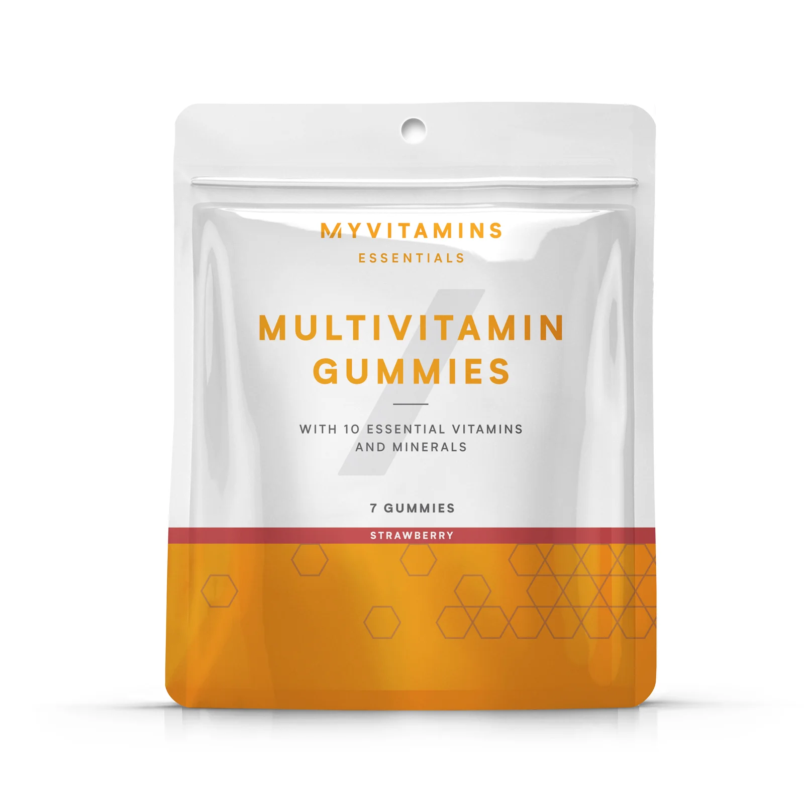 Multivitamin Gummy Pouch (7 darab) – Eperízesítésű - 7gummies - Eper kép 1
