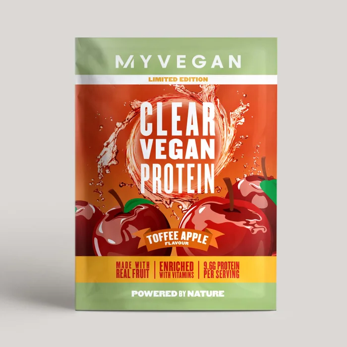 Clear Vegan Protein – Karamellás alma ízesítés