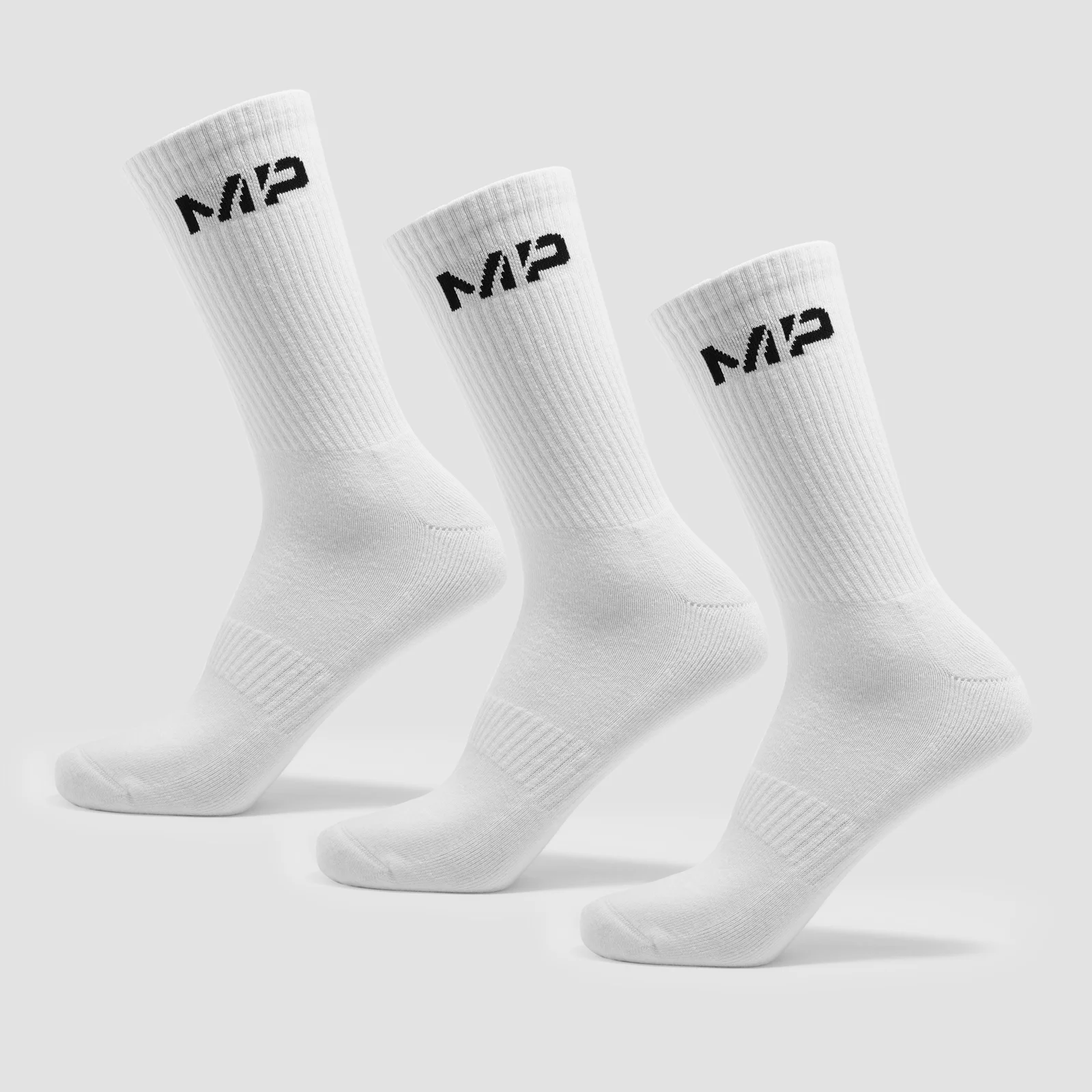 MP Unisex Crew Zokni (3 darab) - Fehér - UK 2-5 kép 1