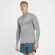 MP Férfi Tempo Seamless 1/4 Zip Felső - Viharszürke
