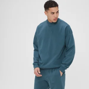 MP Férfi Adapt Crew Neck Pulóver - Füstkék - Size XS