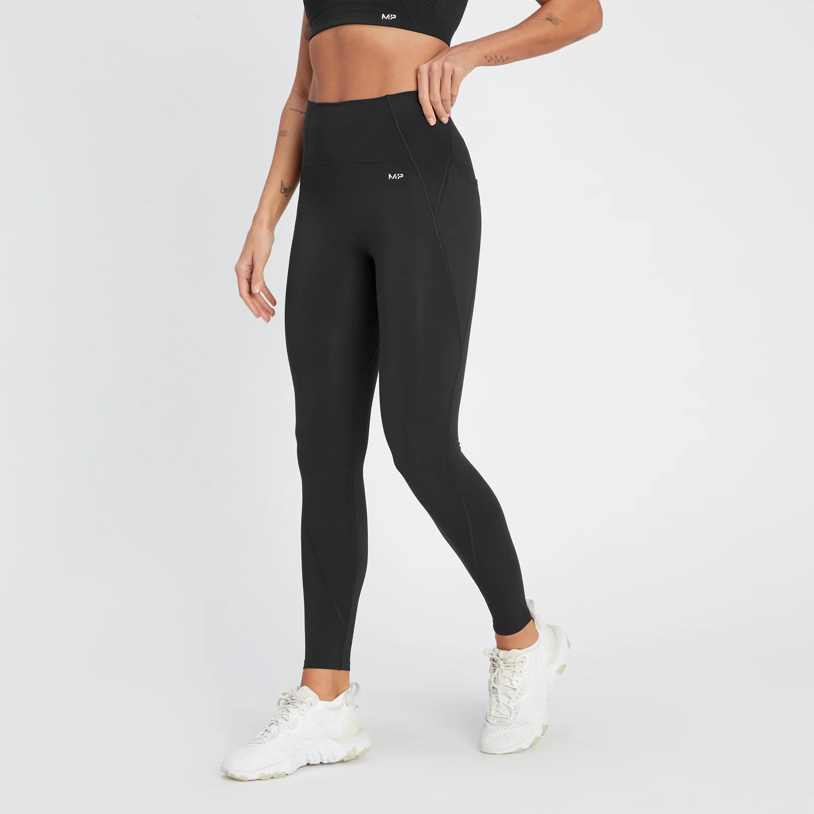 MP Női Tempo Ultra Leggings - Fekete - XXS kép 1