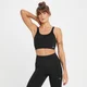 MP Női Tempo Tonal Seamless Sportmelltartó - Fekete