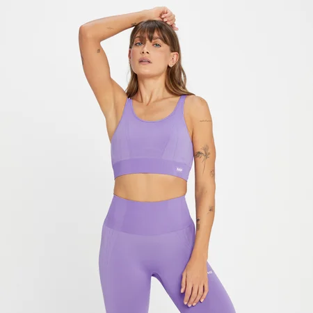 MP Női Tempo Tonal Seamless Sportmelltartó - Lila