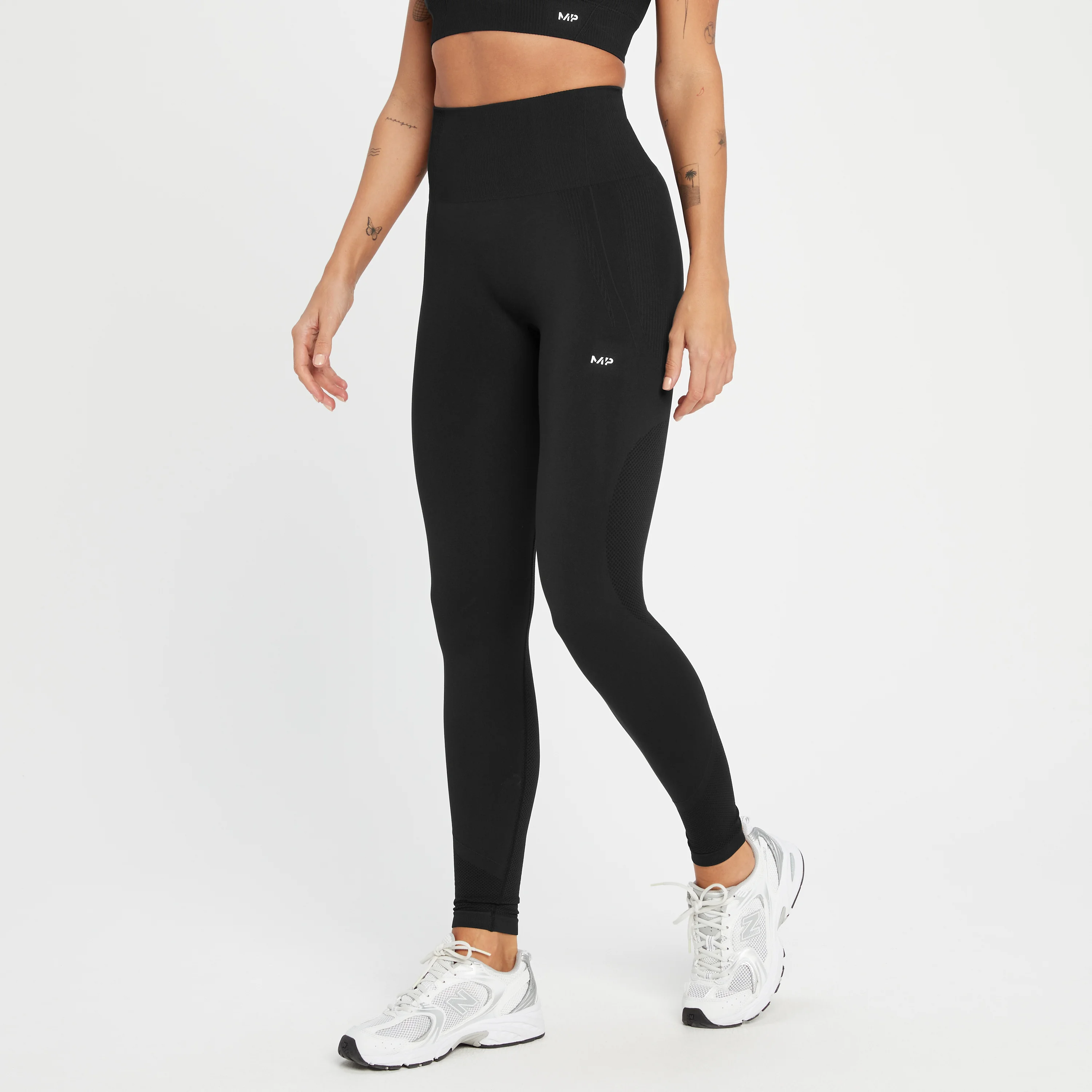 MP Női Tempo Tonal Seamless Leggings - Fekete - XXS kép 1