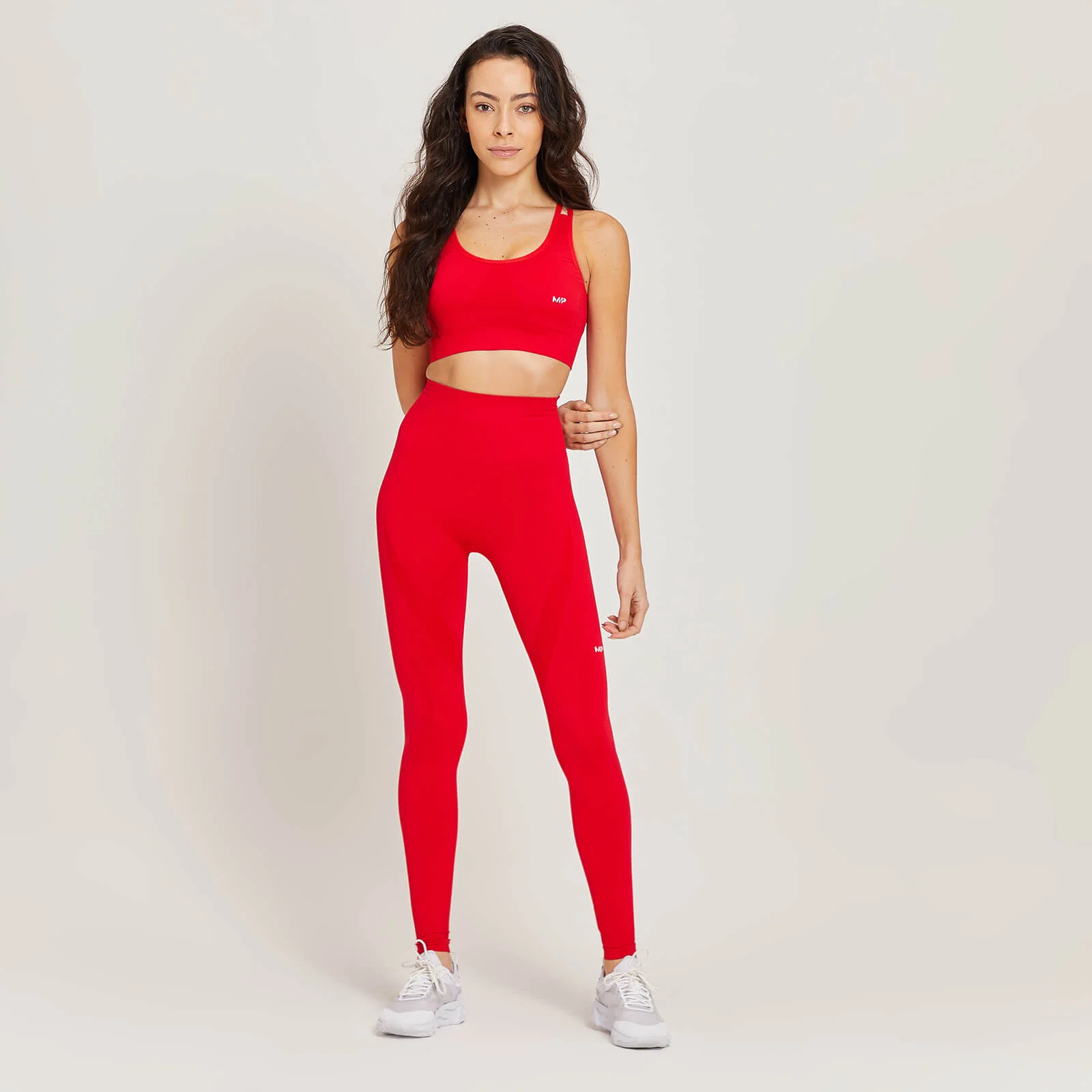 Limitált Kiadású MP Női Tempo Leggings & Sportmelltartó Csomag - Vörös - XXS - XXS kép 1