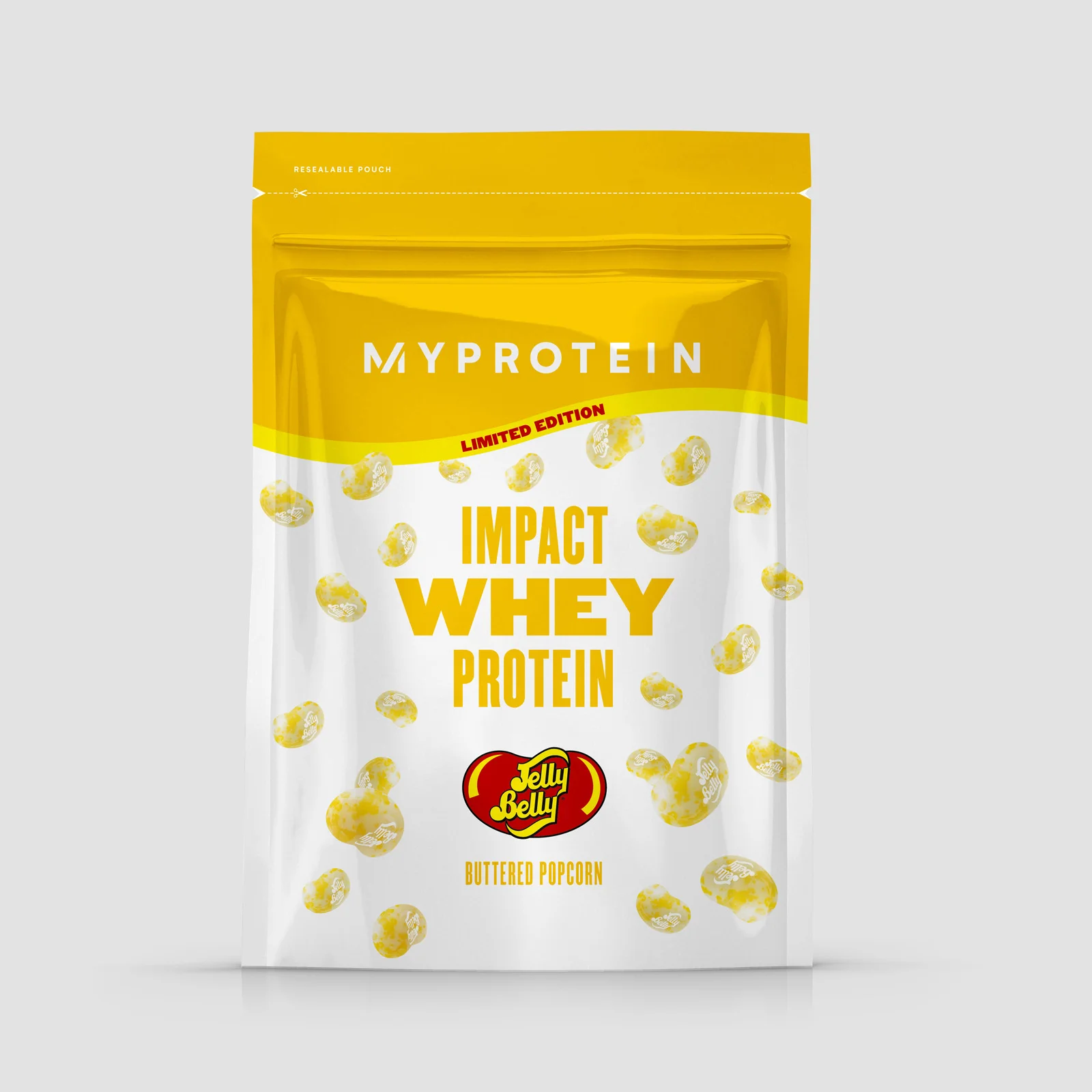 Impact Whey Protein - Jelly Belly® kiadás - 40servings - Buttered Popcorn kép 1