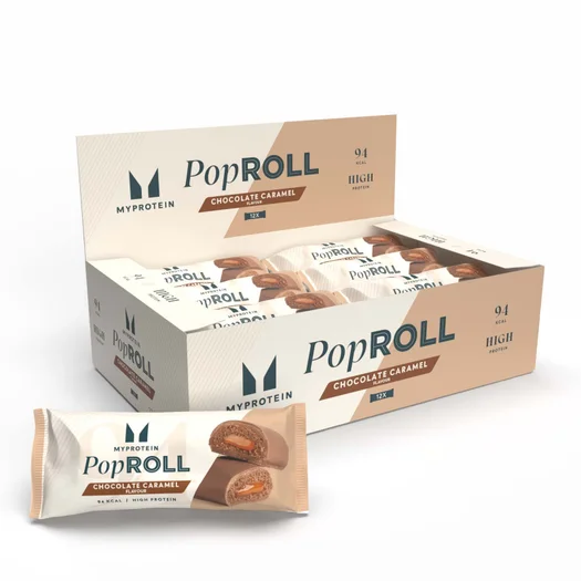 Pop Rolls - 12 x 27g - Csokoládé - Karamel