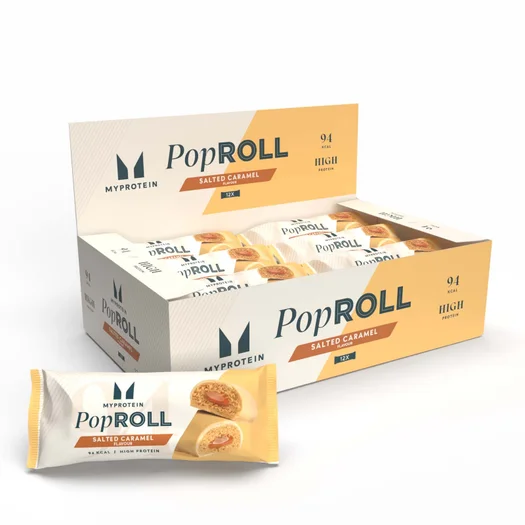 Pop Rolls - 12 x 27g - Sós karamell