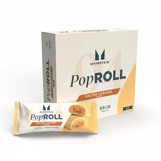 Pop Rolls - 6 x 27g - Sós karamell