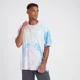 MP Crayola Tie Dye Túlméretezett Póló - Fehér/Multi