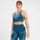 MP Női Impact Scrunch Seamless Sportmelltartó - Türkizék