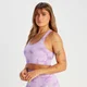 MP Női Shape Seamless Sportmelltartó - Batikolt lila