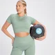 MP Női Tempo Rib Seamless Crop Top - Zsálya