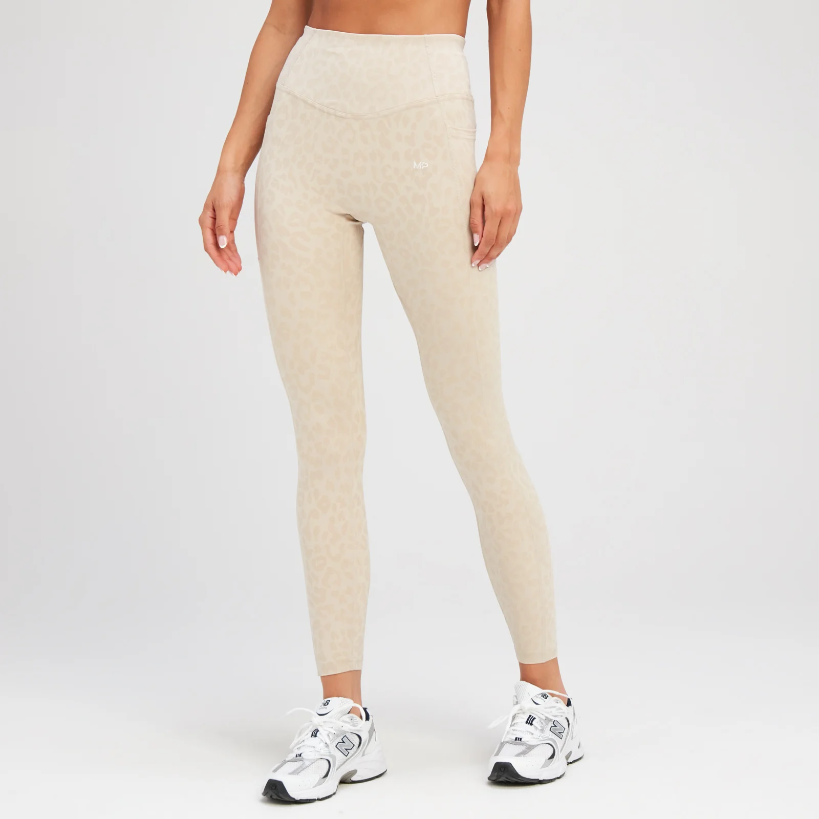 MP Női Tempo Animal Leggings - Vászonszürke - XS kép 1