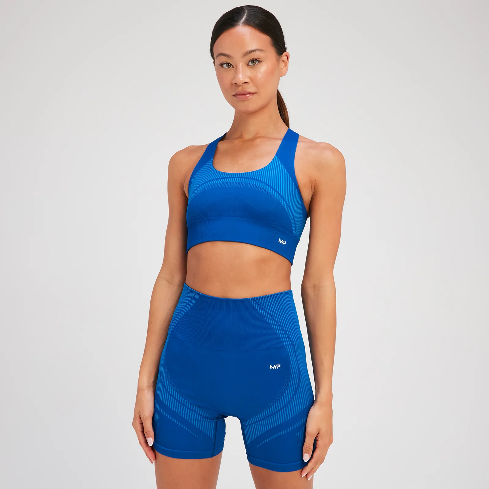 MP Női Tempo Ultra Seamless Sportmelltartó - Szörf Kék - XS kép 1