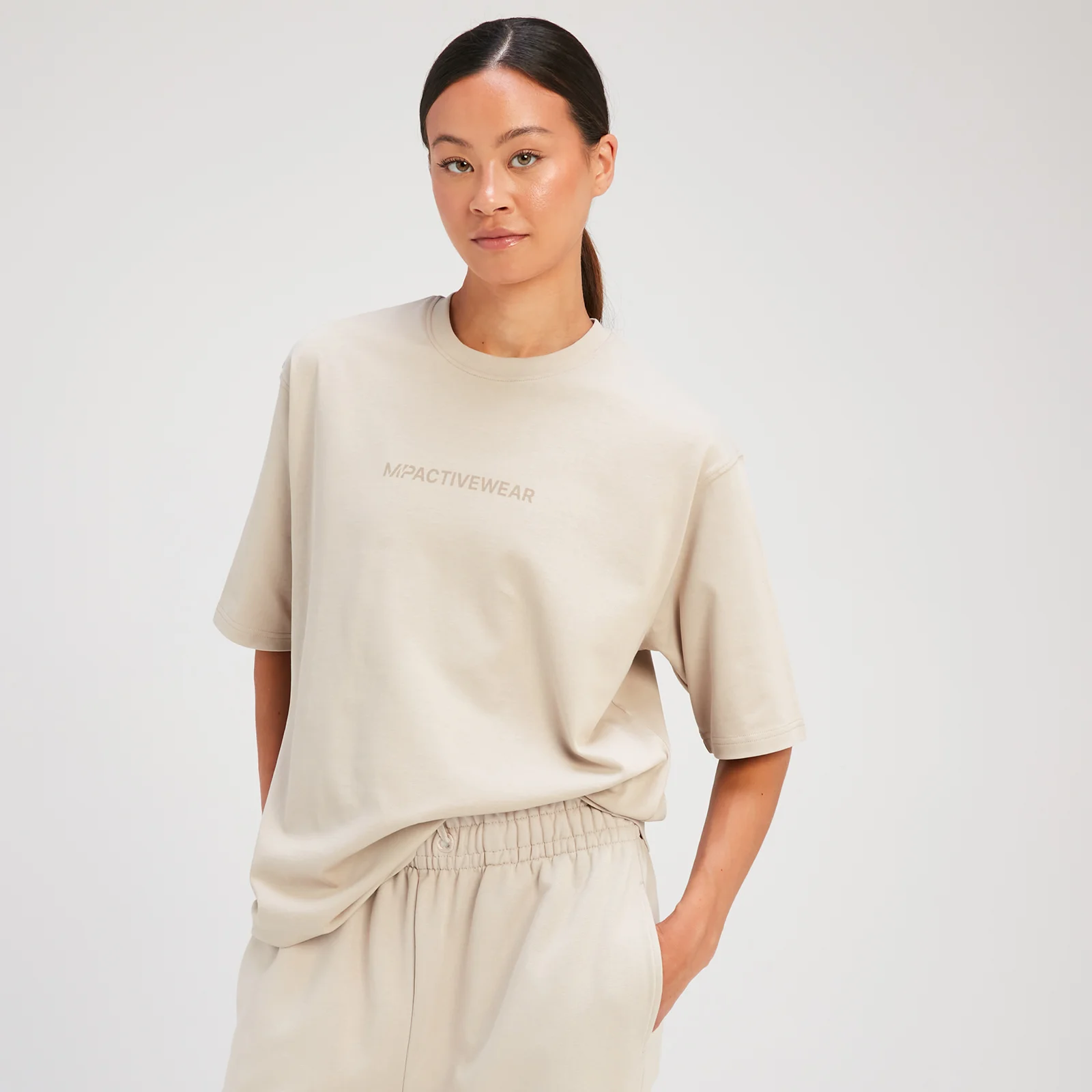 MP Női Rest Day Túlméretezett Póló - Szürke - XS kép 1