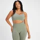 MP Női Rest Day Seamless Cross Back sportmelltartó - Barna