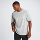 MP Férfi Tempo Oversized Cotton Póló - Szürke márga