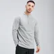 MP Férfi Tempo 1/4 Zip Felső - Viharszürke