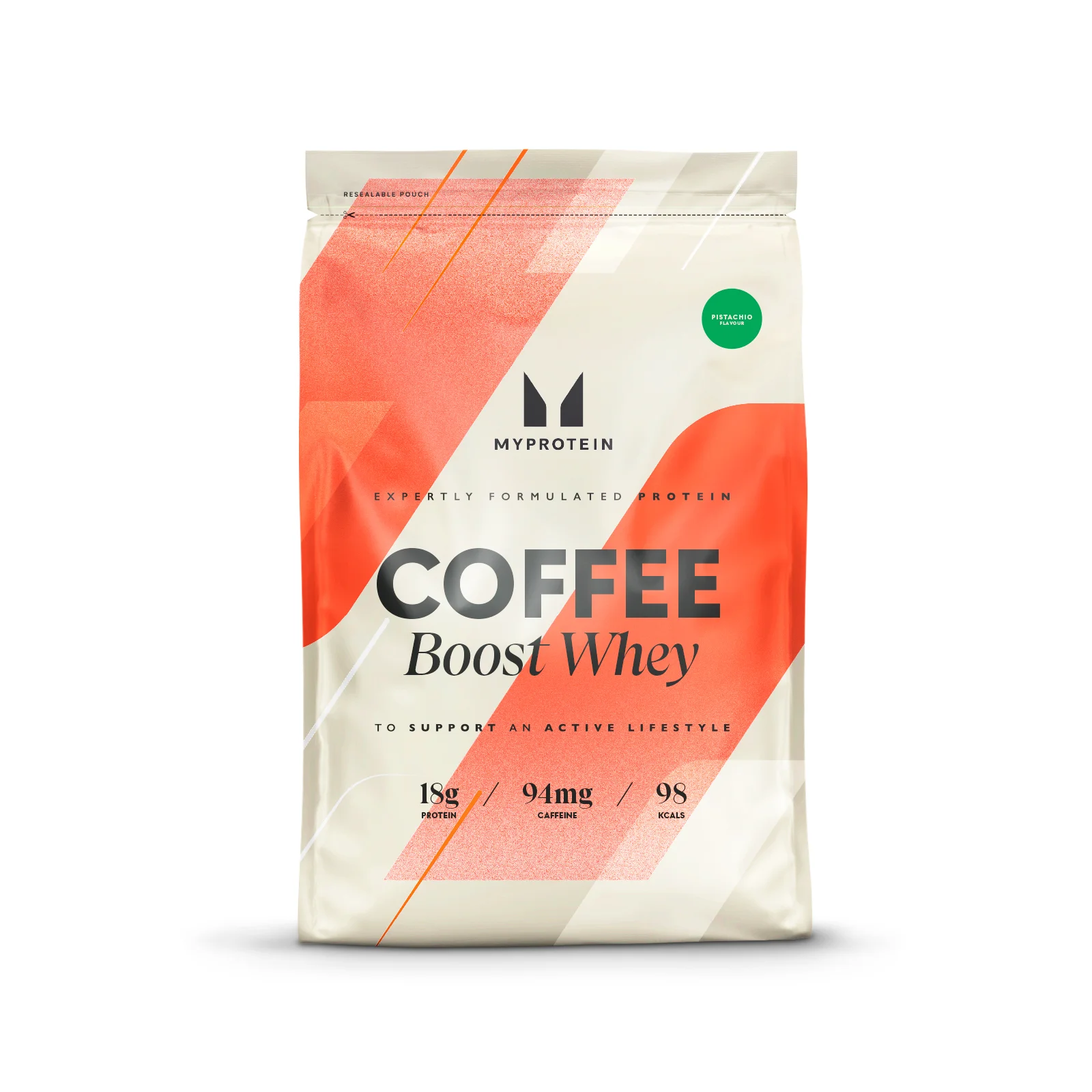 Coffee Boost Whey - Pisztácia ízesítés - 1kg kép 1