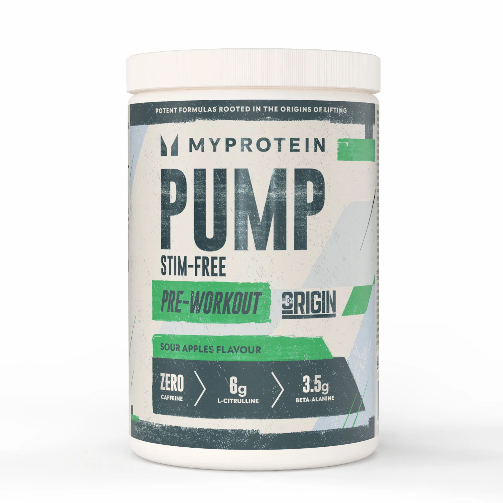 Origin Pre-Workout Stim-Free - 600G - 30Adag - Sour Apples kép 1