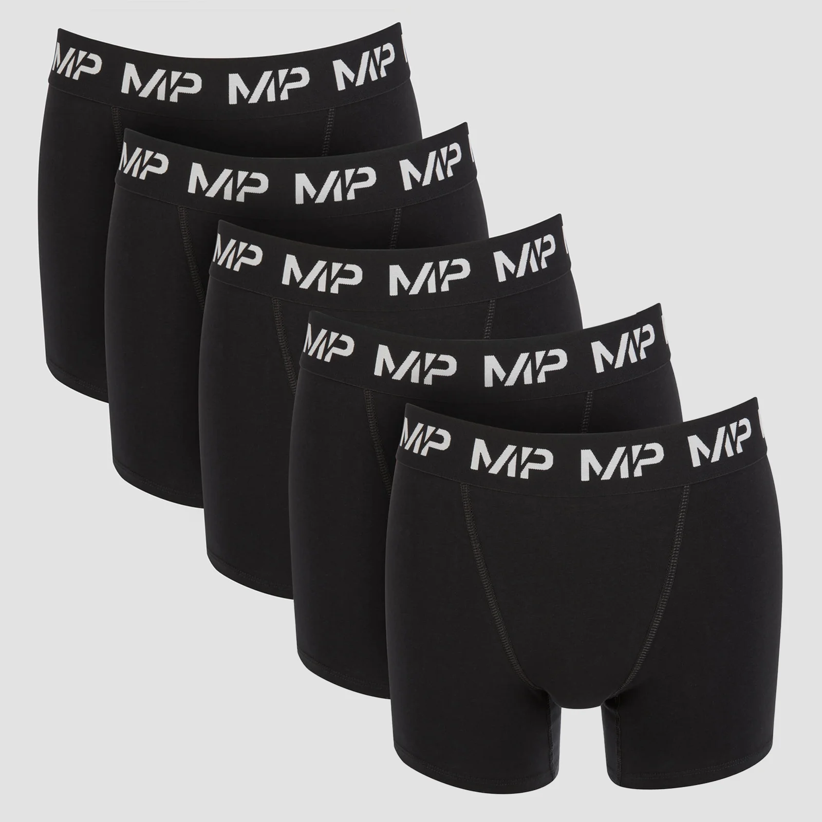 MP Férfi Boxeralsó (5 darabos) - Fekete - XXS kép 1