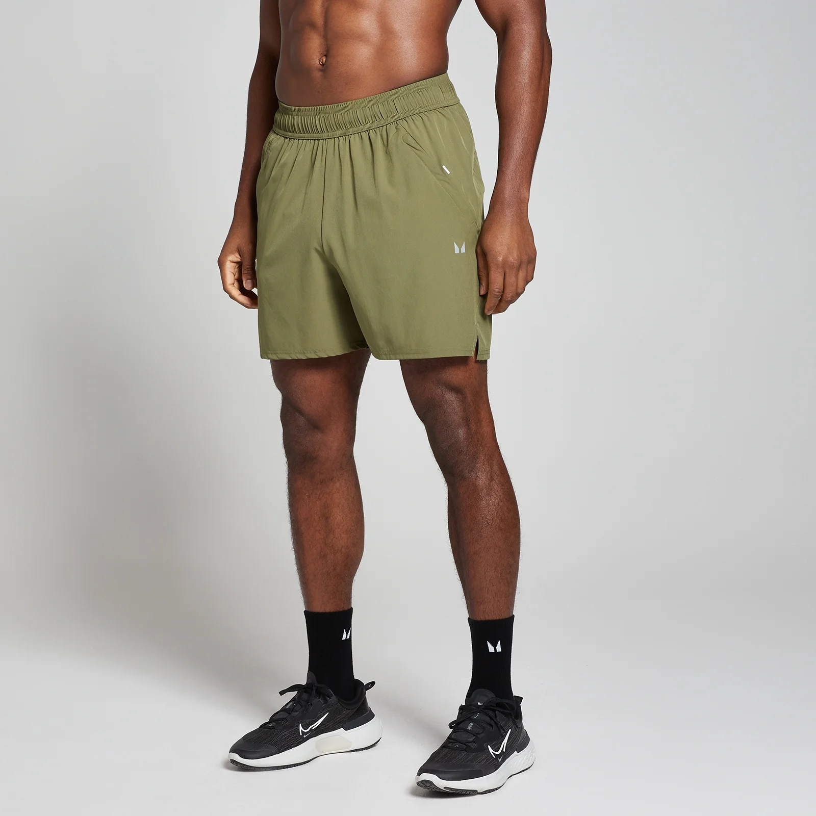 MP Férfi Velocity 13 cm-es Rövidnadrág - Khaki - XS kép 1