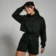 MP Női Lifestyle Heavyweight Cropped Kapucnis pulóver - Fekete
