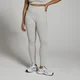 MP Női Lifestyle bordázott leggings - Világosszürke