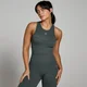 MP Női Lifestyle bordázott Tank Top - Dark Shadow