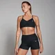 MP Női Tempo Abstract sportmelltartó - Fekete