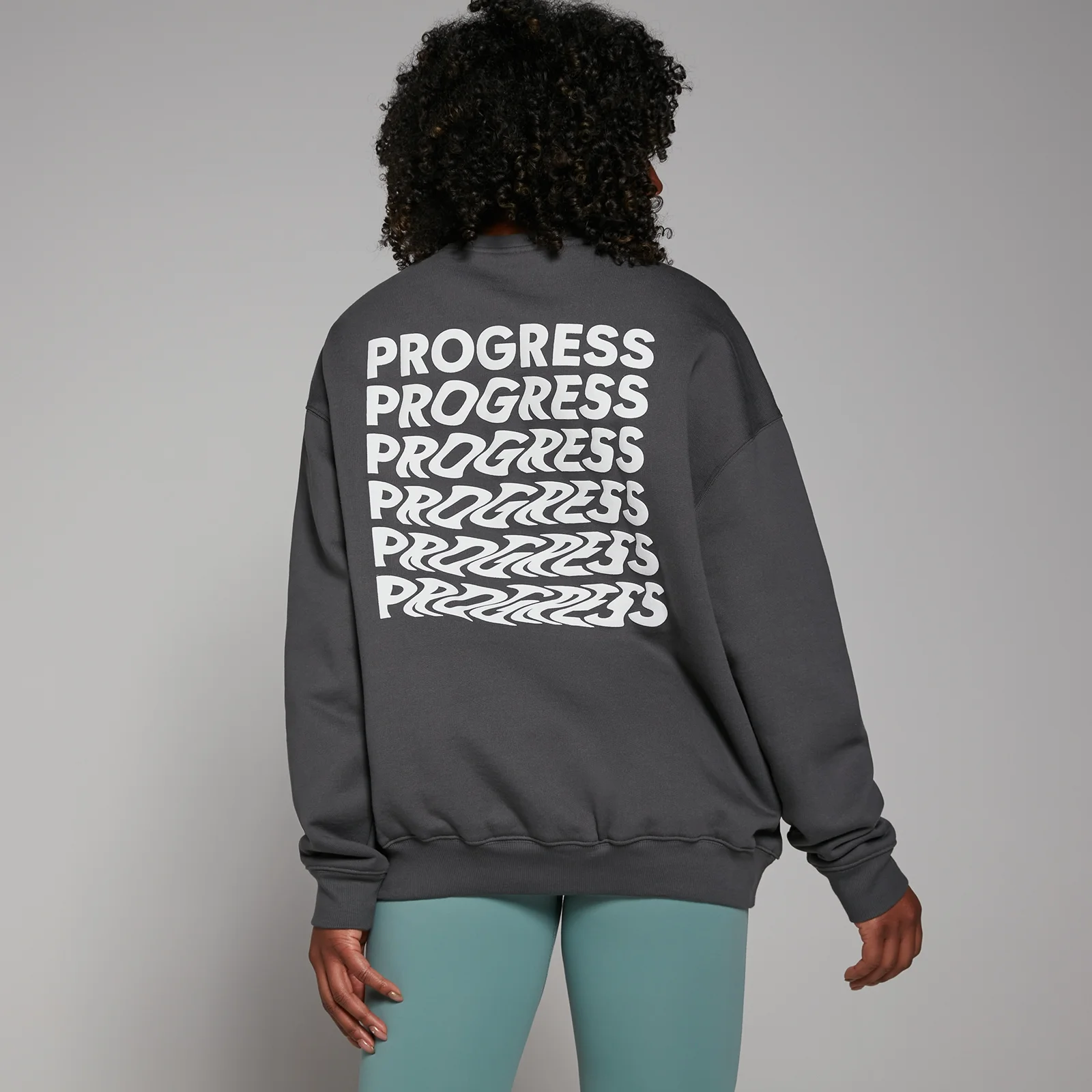 MP Women's Tempo Progress Sweatshirt - Dark Shadow - XS kép 1