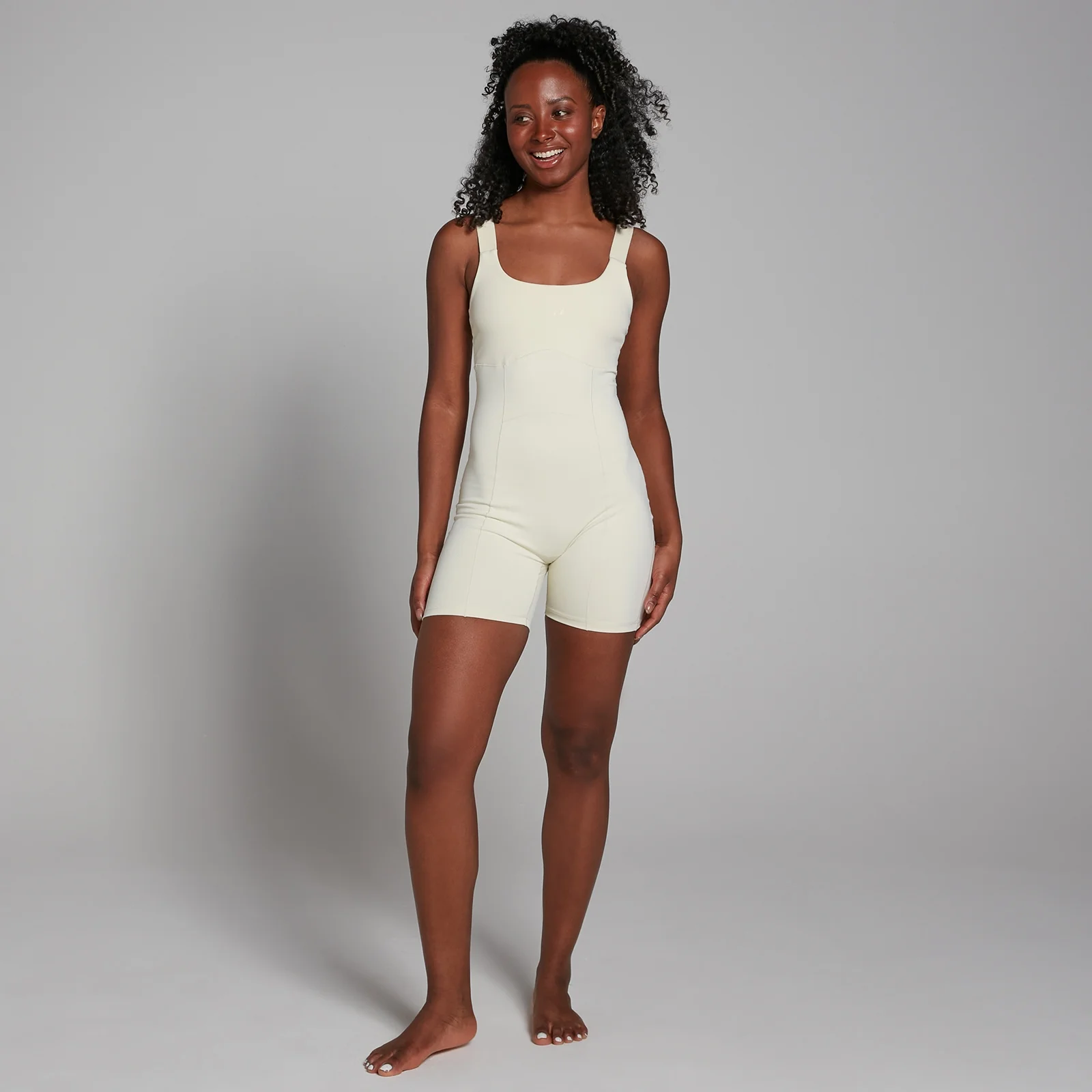 MP Women's Studio Short Bodysuit - Ecru - XS kép 1