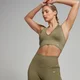 MP Női Tempo Seamless Halter Neck Melltartó – Oliva