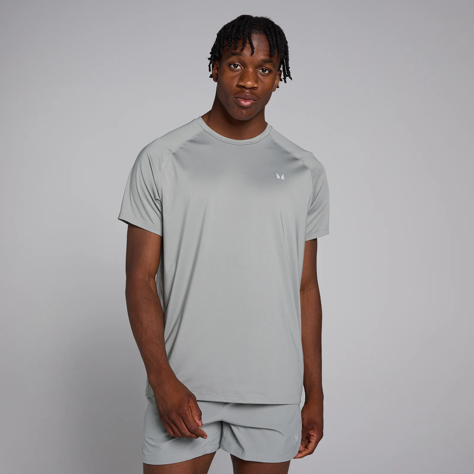 MP Férfi Training Póló - Viharszürke - XXS kép 1