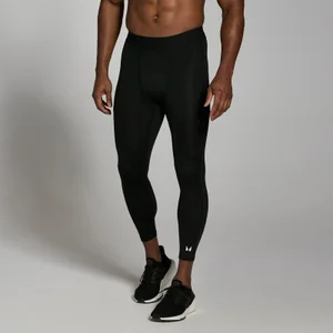 MP Férfi Training Aláöltözet 3/4 Leggings - Fekete - Size S