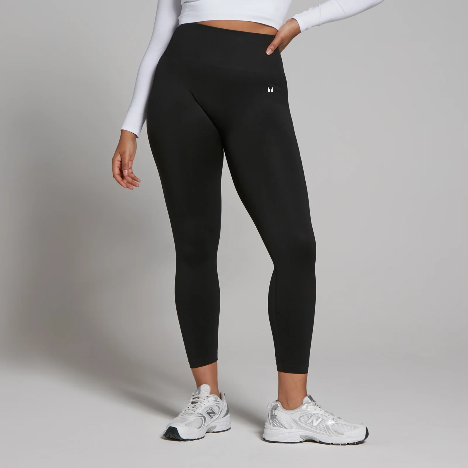 MP Női Shape Seamless 7/8 Leggings - Fekete - XXS kép 1