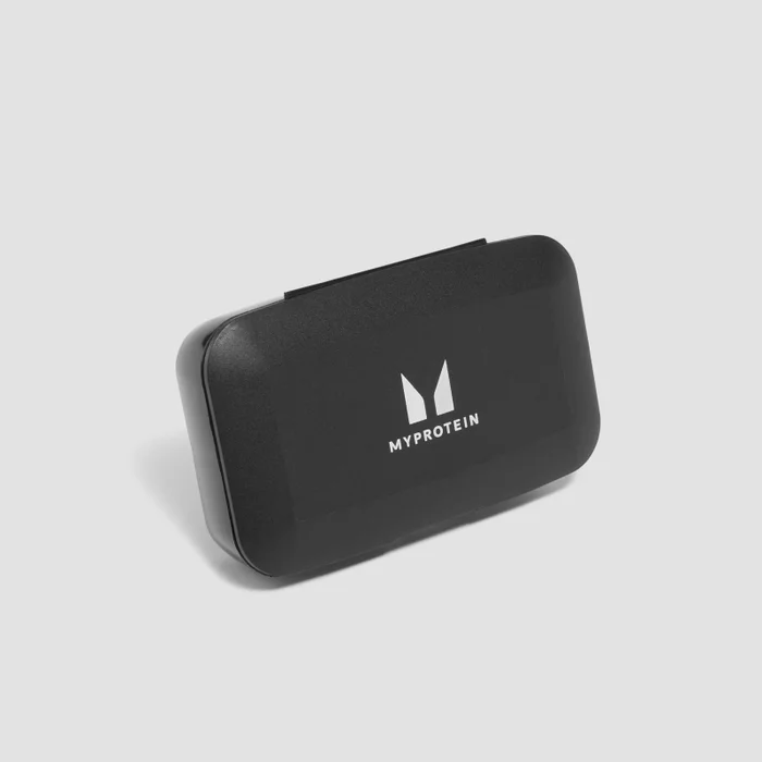 Myprotein Pill Box Vitamin Tartó - Fekete