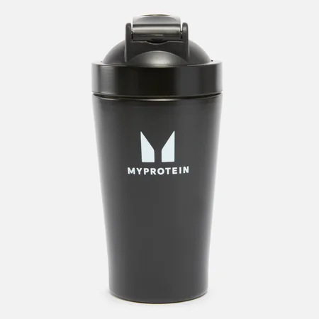 Myprotein Mini Újrahasznosított Fém Shaker – Fekete