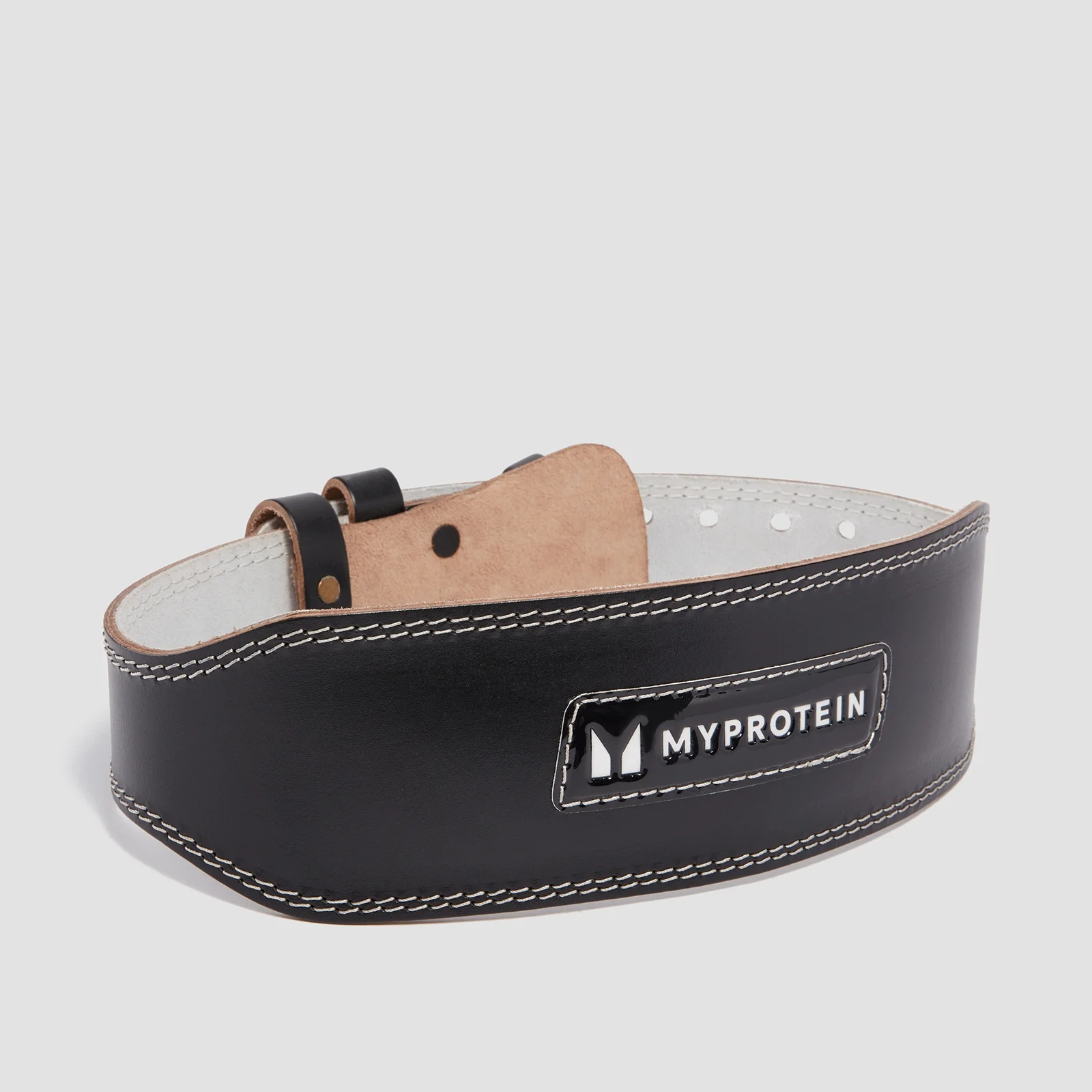 Myprotein Bőr Súlyemelő öv - Fekete - Small (23-32 Inch) kép 1