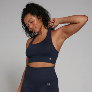 MP Női Shape Seamless Sportmelltartó - Tengerészkék - Size XS