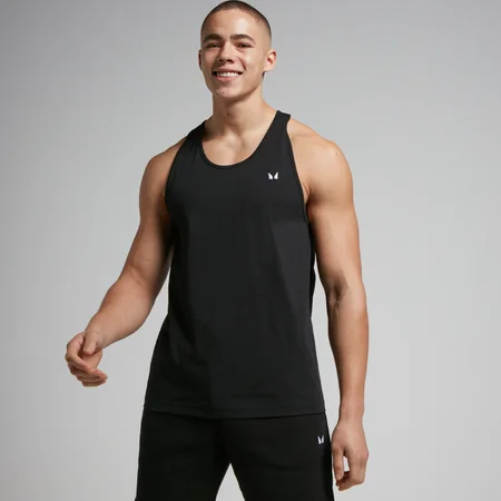 MP Férfi Rest Day Stringer Trikó - Fekete