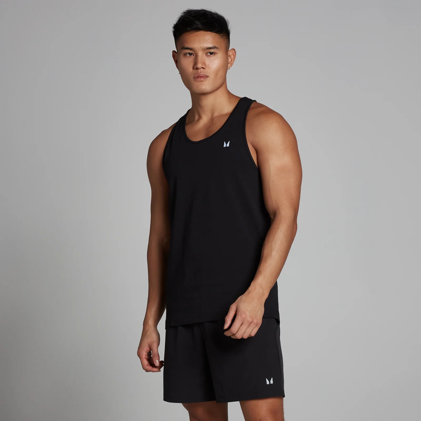 MP Férfi Rest Day Stringer Trikó - Fekete - XS kép 1